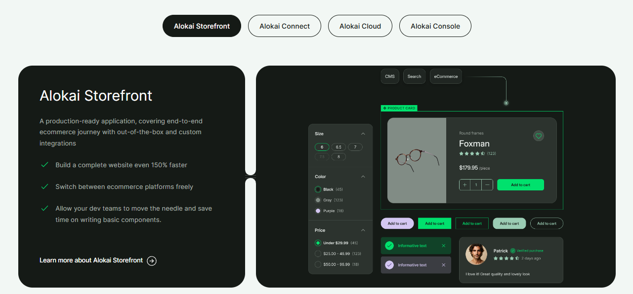 Alokai Ecommerce Platform